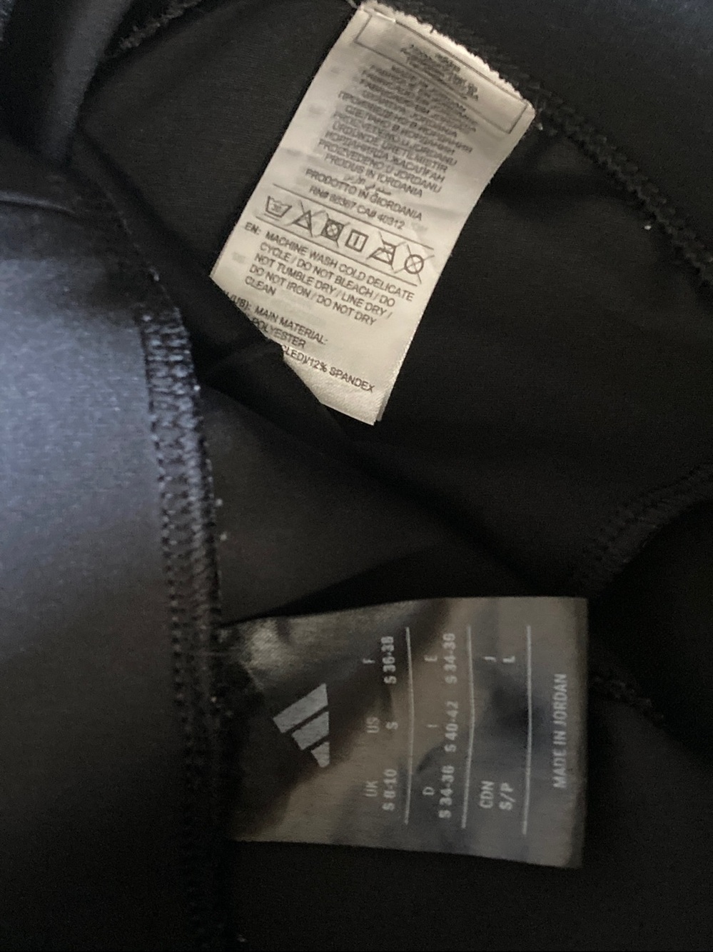 LIKE NEW! Adidas Women's Active Wide Leg Pant in Black (S) - Picture 8 of 10